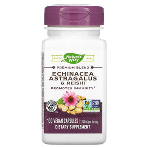 Echinacea Astragalus & Reishi 100 capsules
