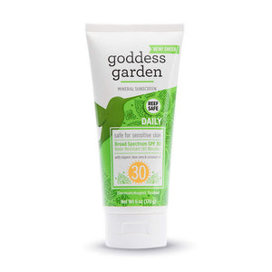 Everyday Natural Sunscreen Tube 6 oz by Goddess Garden