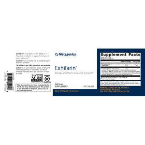 Exhilarin 60 tablets by Metagenics