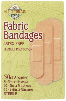 Fabric Bandages - Assorted 30 pcs by All Terrain