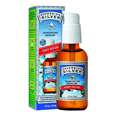 Sovereign Silver First Aid Gel - Pump  2 oz.