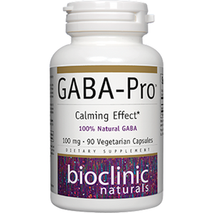 GABA-Pro 90 vcaps by Bioclinic Naturals