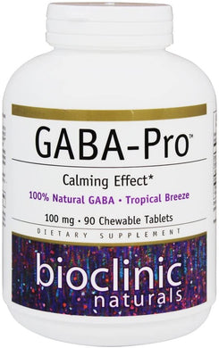 GABA -Pro - Tropical Brz 90 chewable by Bioclinic Naturals