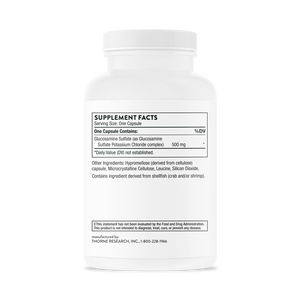 Glucosamine Sulfate - 180 Capsules by Thorne Research