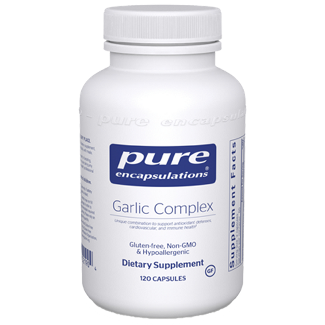 Garlic Complex 120 Capsules by Pure Encapsulations
