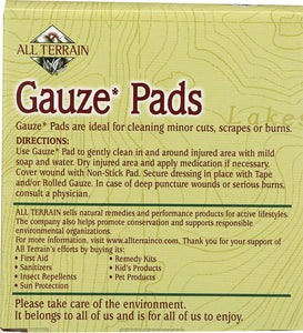 Gauze Pads 2" x 2" 10 pc by All Terrain