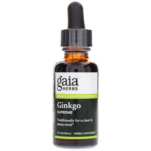 Ginkgo Supreme 1 oz by Gaia Herbs
