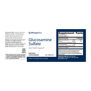 Metagenics Glucosamine Sulfate 90 tablets
