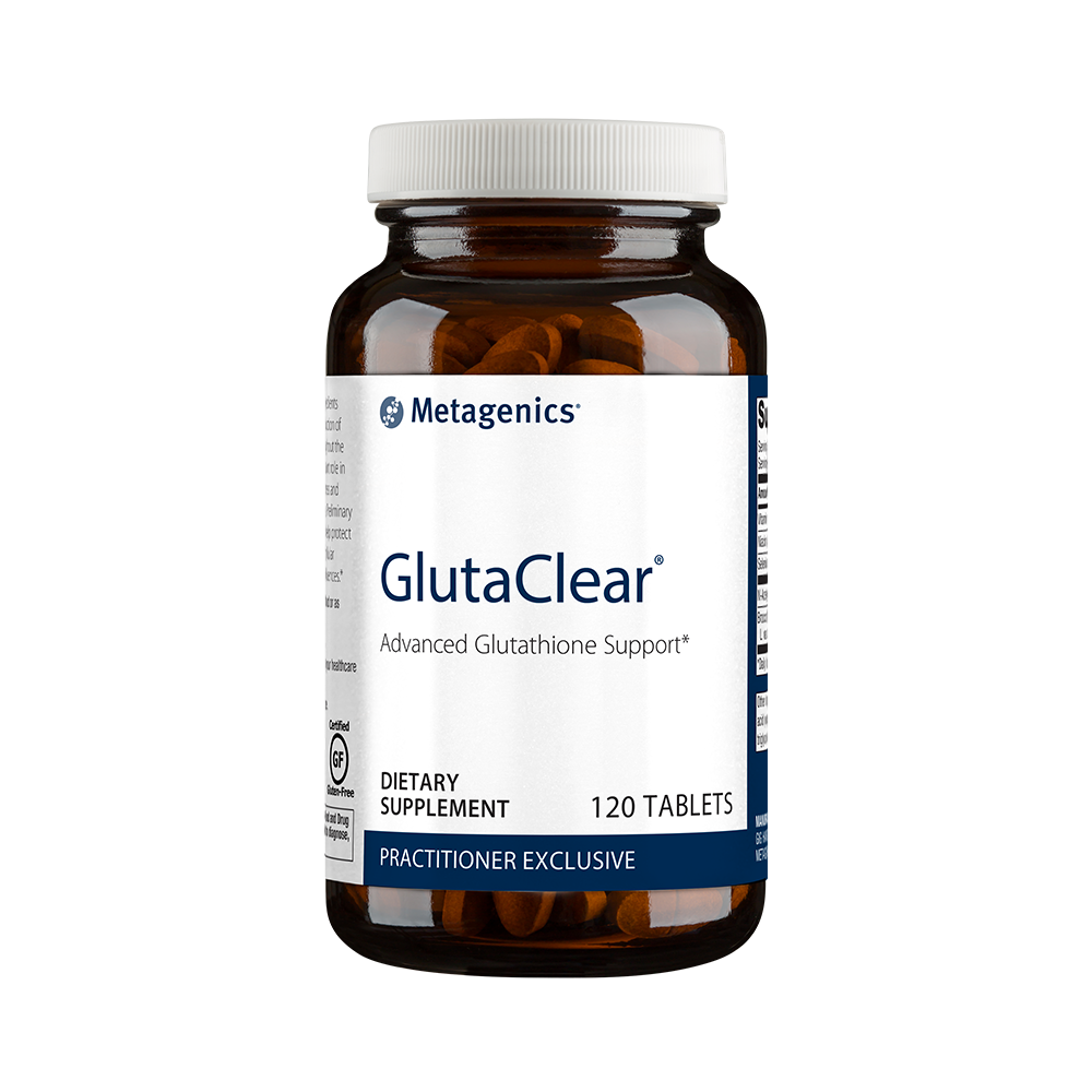 GlutaClear 120 tablets by Metagenics