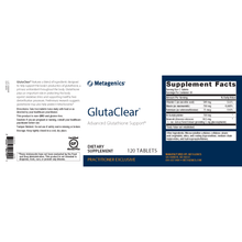 GlutaClear 120 tablets by Metagenics