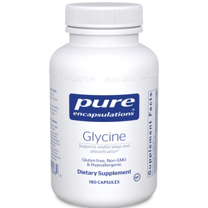 Glycine 500 mg 180 Capsules by Pure Encapsulations