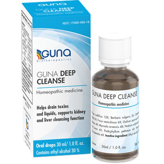 Guna Deep Cleanse Oral Drops 1 oz by Guna