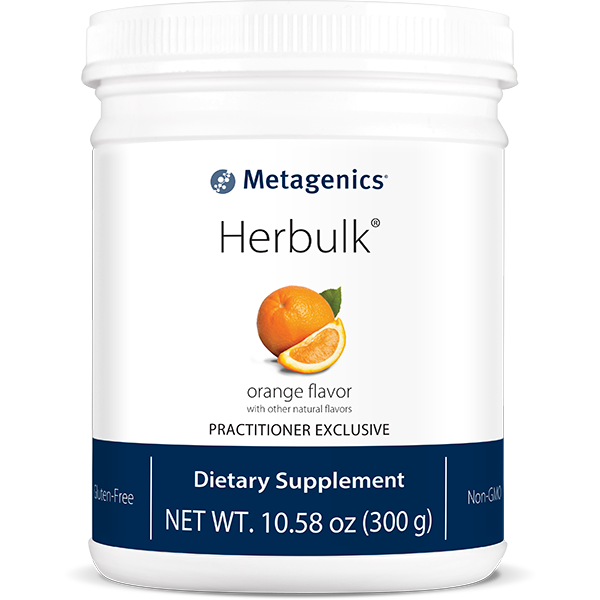 Metagenics  Herbulk Powder Orange Flavor - 8.78 OZ