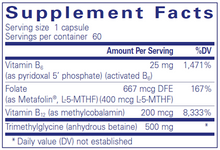 Homocysteine Factors by Pure Encapsulations