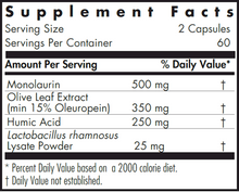 Humic-Monolaurin Complex 120 capsules by Allergy Research Group