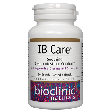 IB Care 60 Enteric Coated Softgels by Bioclinic Naturals