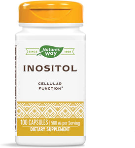 Inositol 500 mg 100 capsules
