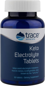 KETO Electrolyte Tablets 90 tablets by Trace Minerals Research
