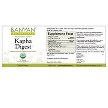 Kapha Digest Organic 90 tablets by Banyan Botanicals
