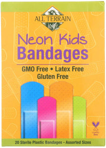 Kids Neon Bandages 20 pc by All Terrain