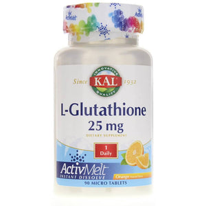 L-Glutathione 25 mg Orange 90 tablets by Kal