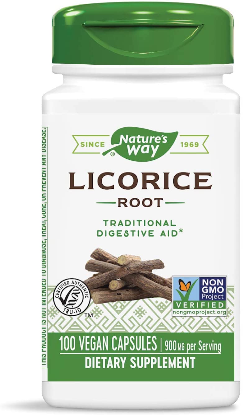 Licorice Root 450 mg 100 capsules