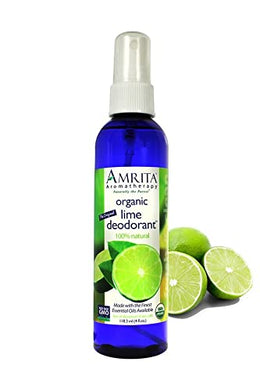 Lime Deodorant 4 oz by Amrita Aromatherapy