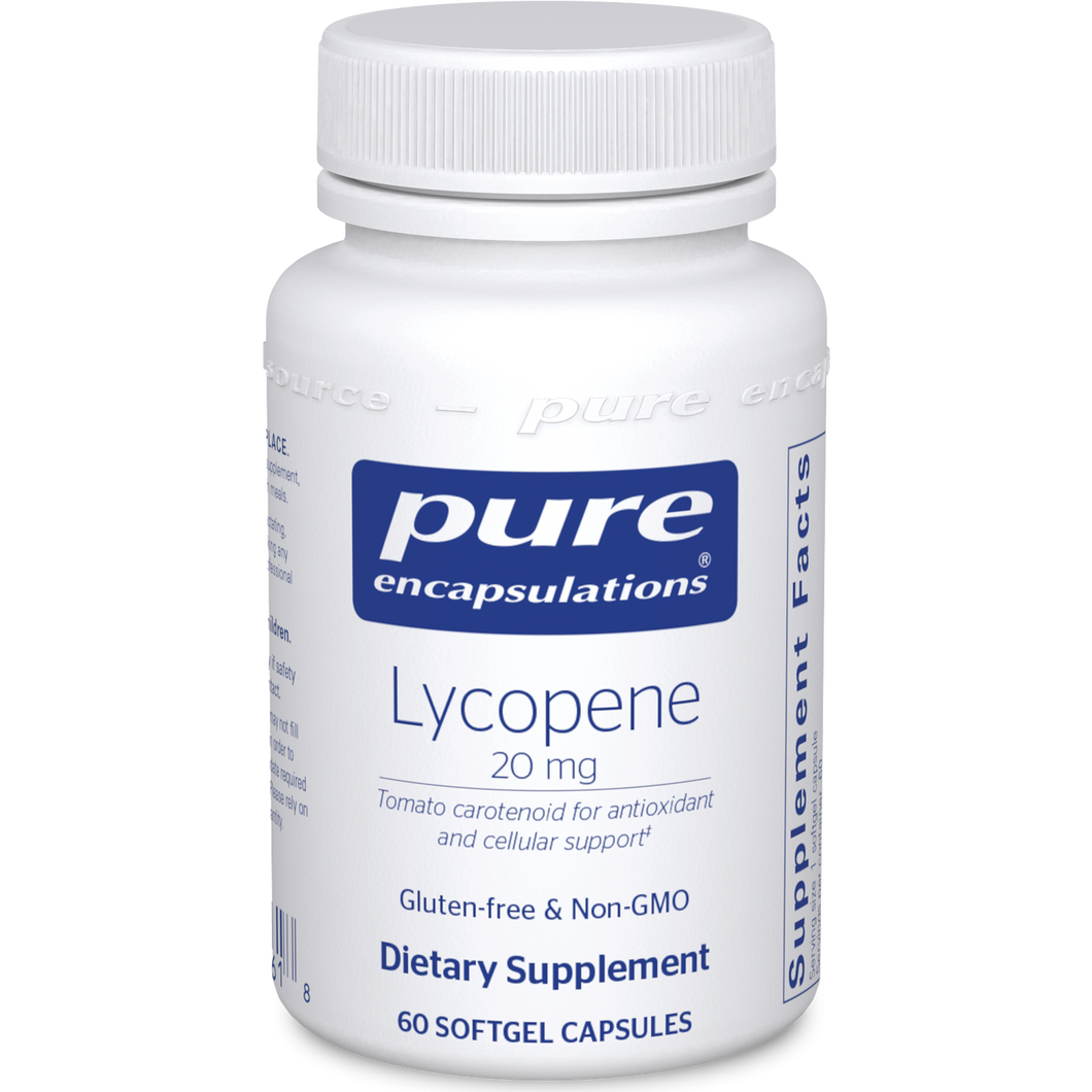 Lycopene 20 mg by Pure Encapsulations