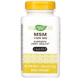 MSM 1000 mg 200 tablets