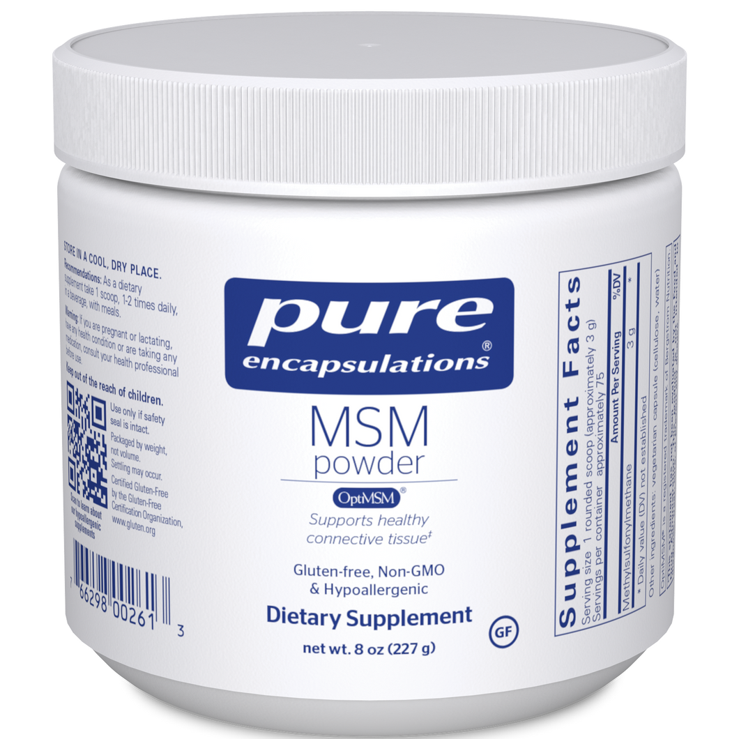 MSM Powder 227 grams  by Pure Encapsulations