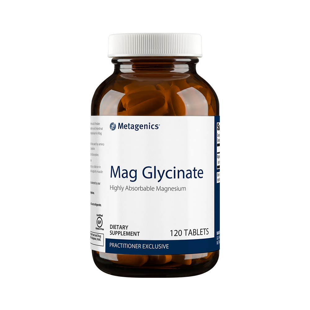 Mag Glycinate 120 tablets by Metagenics