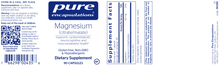 Magnesium (citrate/malate) by Pure Encapsulations