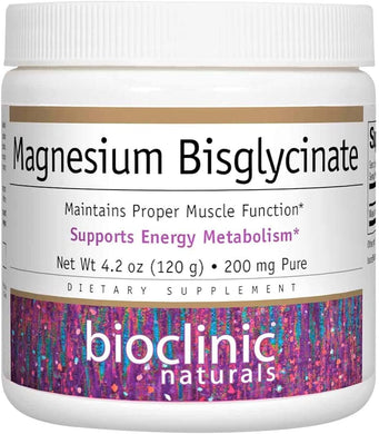 Magnesium Bisglycinate 4.2 oz by Bioclinic Naturals