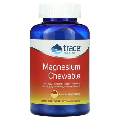 Magnesium Chewable 120 chewable wafers by Trace Minerals Research