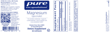 Magnesium (glycinate) 120 mg by Pure Encapsulations