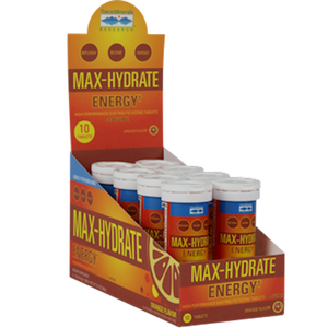 Max-Hydrate Energy 8 tubes by Trace Minerals Research