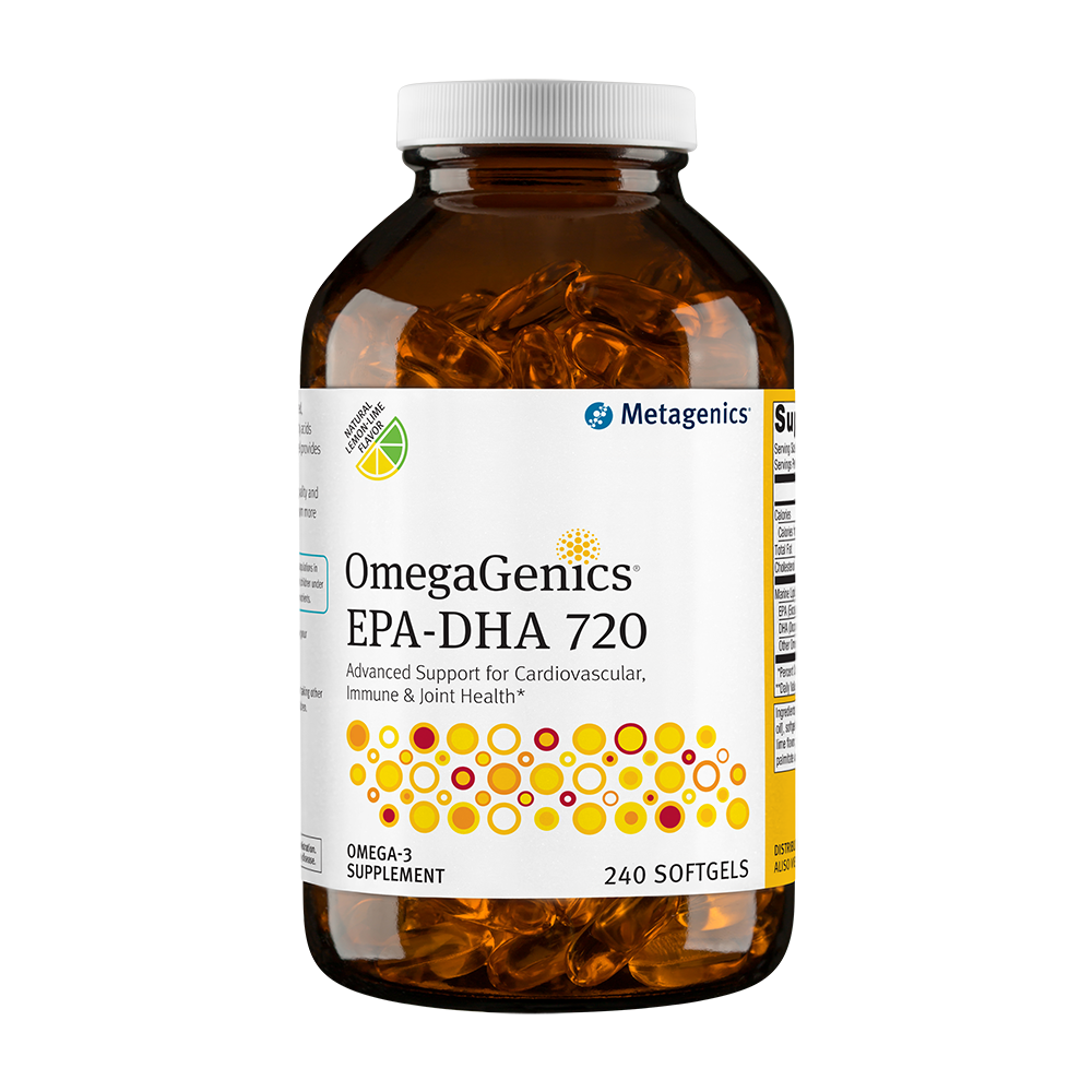 Metagenics OmegaGenics EPA-DHA 720 Lemon - 240 gels