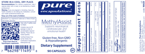 MethylAssist 90 Capsules by Pure Encapsulations