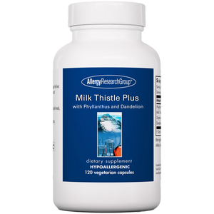 Milk Thistle Plus 120 Capsules by Allergy Research Group