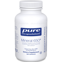 Mineral 650 180 Capsules by Pure Encapsulations