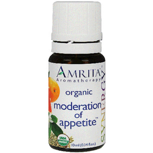 Moderation of Appetite Organic 10 ml by Amrita Aromatherapy