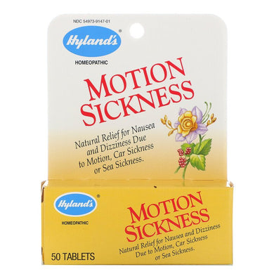 Motion Sickness 50 tablets by Hylands