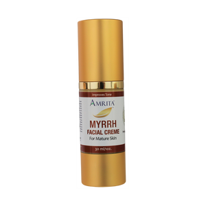 Myrrh Facial Creme for Mature Skin 1oz by Amrita Aromatherapy