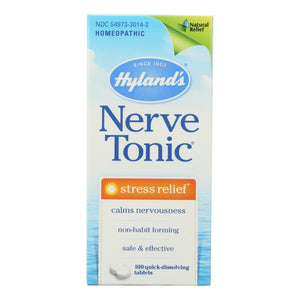Nerve Tonic 100 tablets by Hylands
