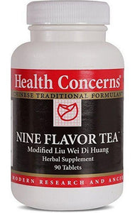 Nine Flavor Tea 90 capsules by Health Concerns