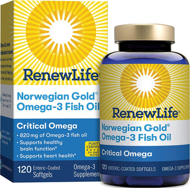 Norwegian Gold Critical Om 120 softgels by Renew Life