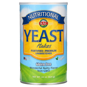 Nutri Yeast Flakes Unflavored 62 serv by KAL