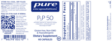 P5P 50 (activated vitamin B6) by Pure Encapsulations
