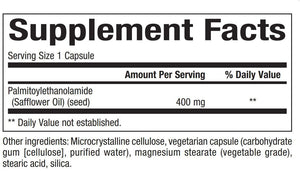 PEA (Palmitoylethanolamide) 90 vegcaps by Bioclinic Naturals