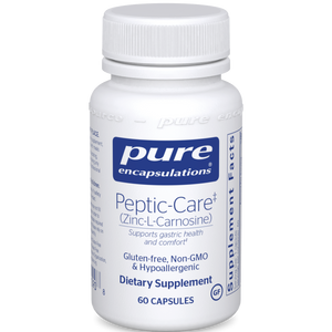 Peptic-Care (Zinc-L-Carnosine) 60 Capsules by Pure Encapsulations